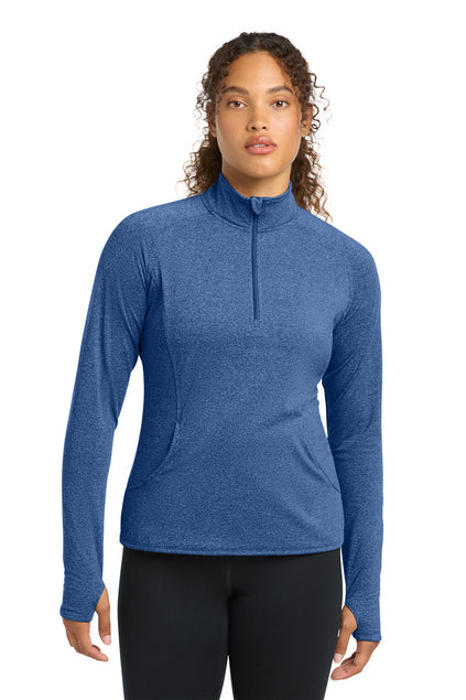 Sport-Tek® Women's Sport-Wick® Stretch 1/4-Zip Pullover