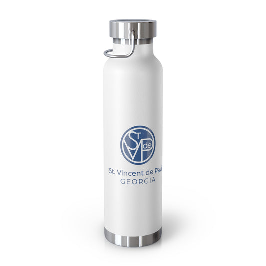 Copper Vacuum Insulated Bottle, 22oz